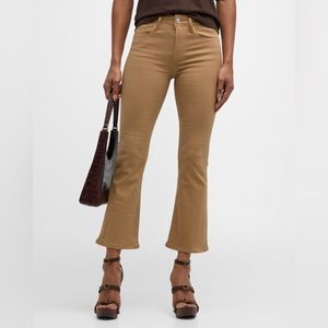 FRAME
Le Crop Mini Boot Coated Jeans size 28